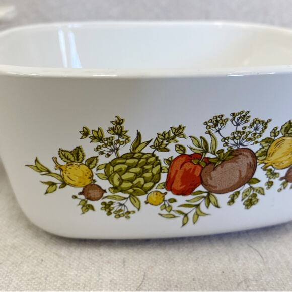CorningWare Spice of Life 2-quart Casserole Glass Lid & 2 3/4 cup no lid - Picture 14 of 16